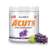 ALLMAX envase frontal uva, presentación clara y beneficios para entrenamiento