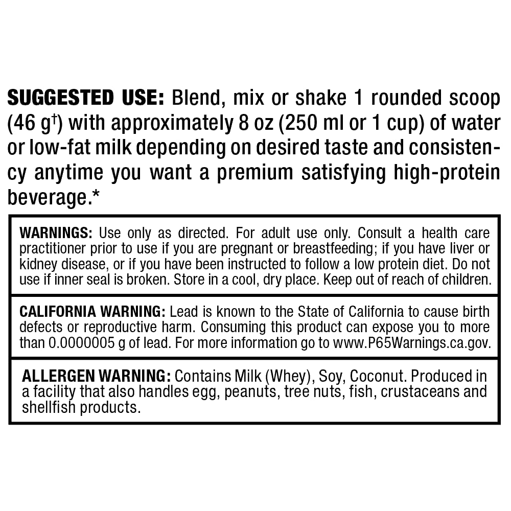 ALLMAX lata de 5 lb comparada con una botella para visualizar tamaño
