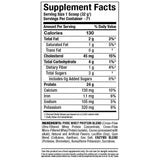 ALLMAX comparación de tamaño del envase de 5 lb para visualización de escala