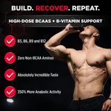 ALLMAX polvo Aminocore textura fina lista para mezclar fácilmente