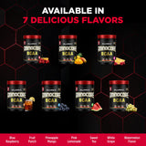 ALLMAX frasco junto a objetos para comparar tamaño y servicios disponibles