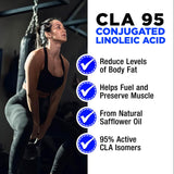 ALLMAX cápsula en mano para comparar tamaño y facilitar dosis