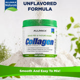 ALLMAX etiqueta nutricional enfocada en ingredientes y dosis claras