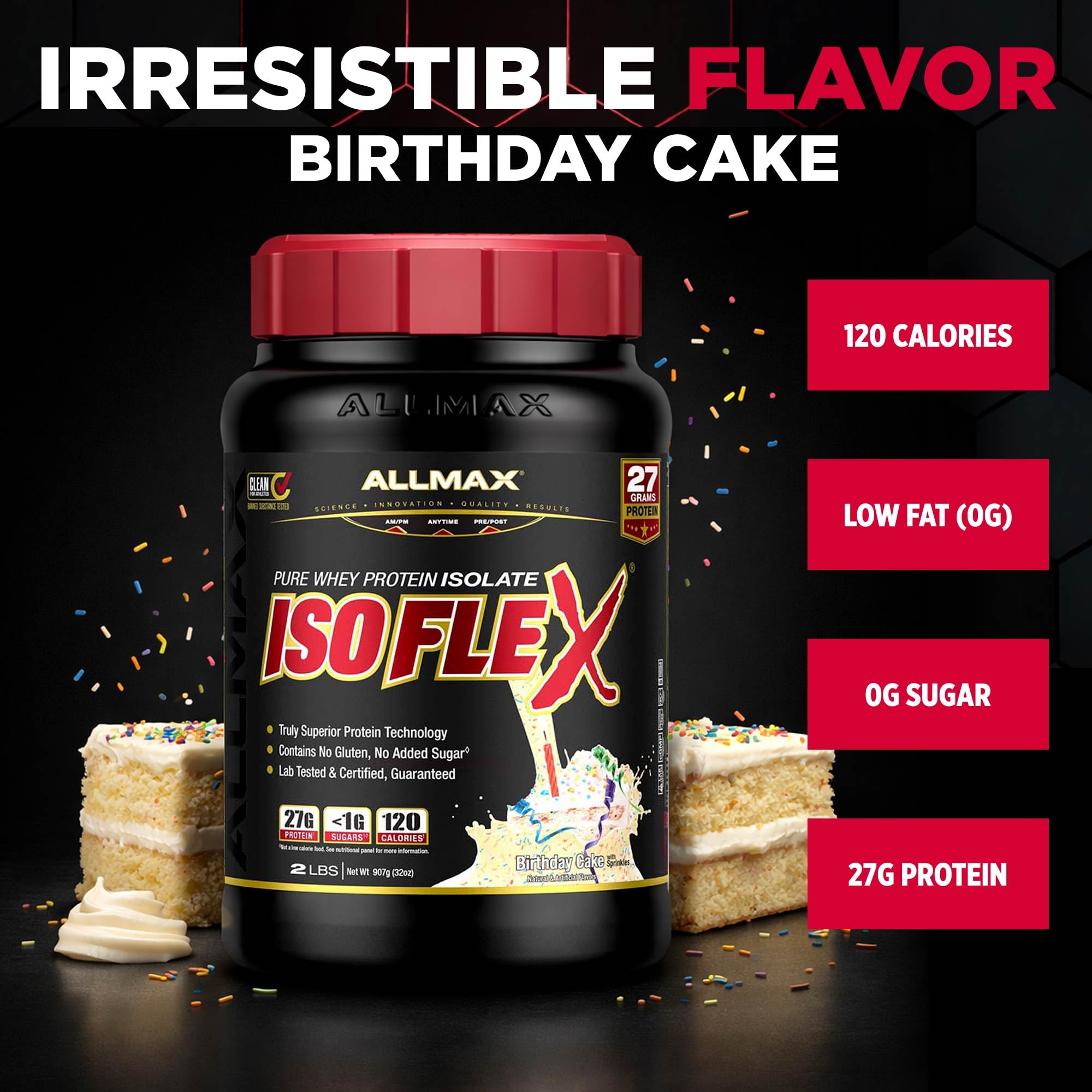ALLMAX pancakes proteicos preparados con polvo, sabor versátil y sano