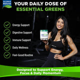 ALLMAX batido matutino con CytoGreens para energía y sabor