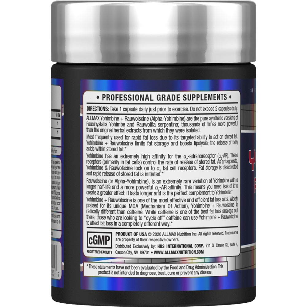 ALLMAX etiqueta legible con composición y dosificación precisa