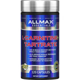 ALLMAX frasco frontal mostrando 120 cápsulas y conveniencia