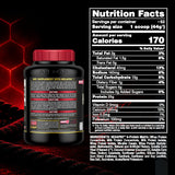 ALLMAX HEXAPRO en gimnasio estilo de vida con botella deportiva, soporte para entrenamiento