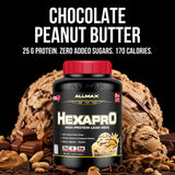 ALLMAX detalle de la tapa con scoop-lock fácil acceso y orden