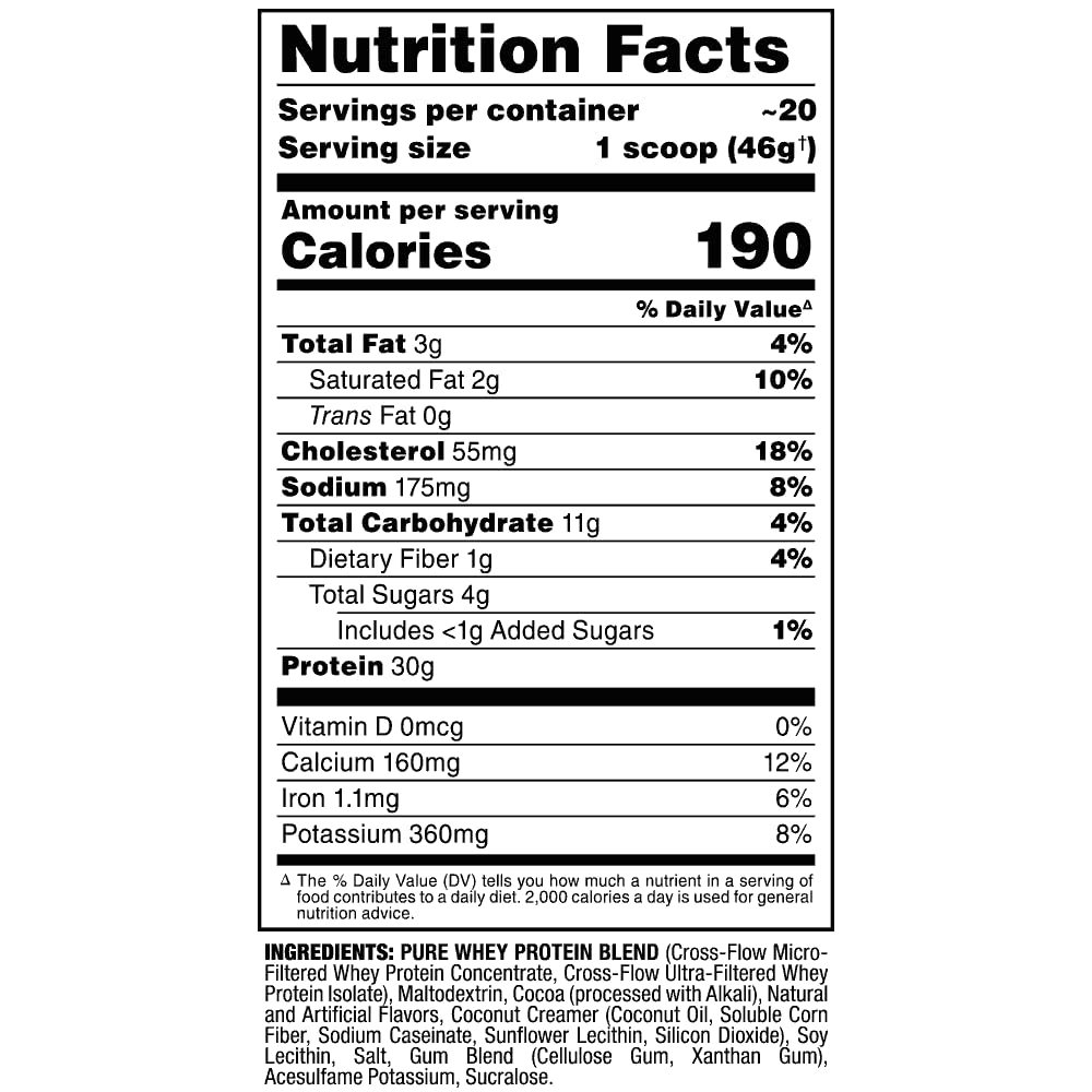 ALLMAX detalle de lista de ingredientes en etiqueta, transparencia y seguridad.
