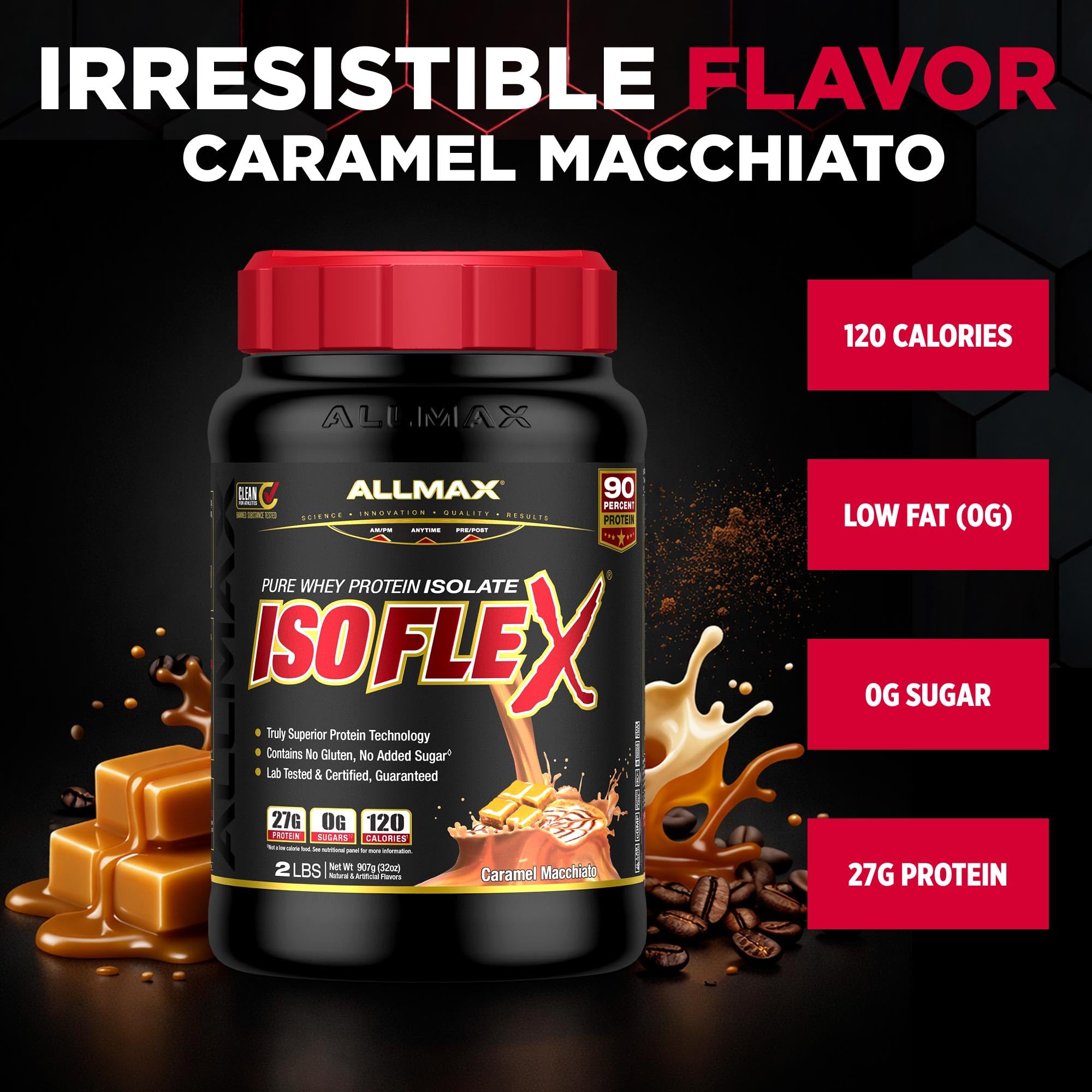 ALLMAX producto en cocina moderna integrándose en estilo de vida activo