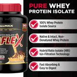 ALLMAX polvo ISOFLEX textura fina para mezclas rápidas y homogéneas