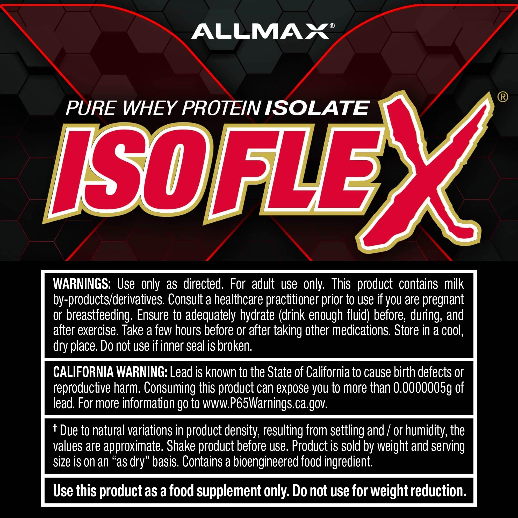 ALLMAX batido con frutas en receta saludable y alto valor proteico