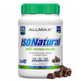 ALLMAX envase frontal chocolate mostrando información clara del producto y beneficios