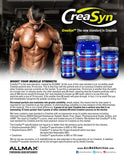 ALLMAX polvo micronizado primer plano mostrando textura fina y mezcla fácil