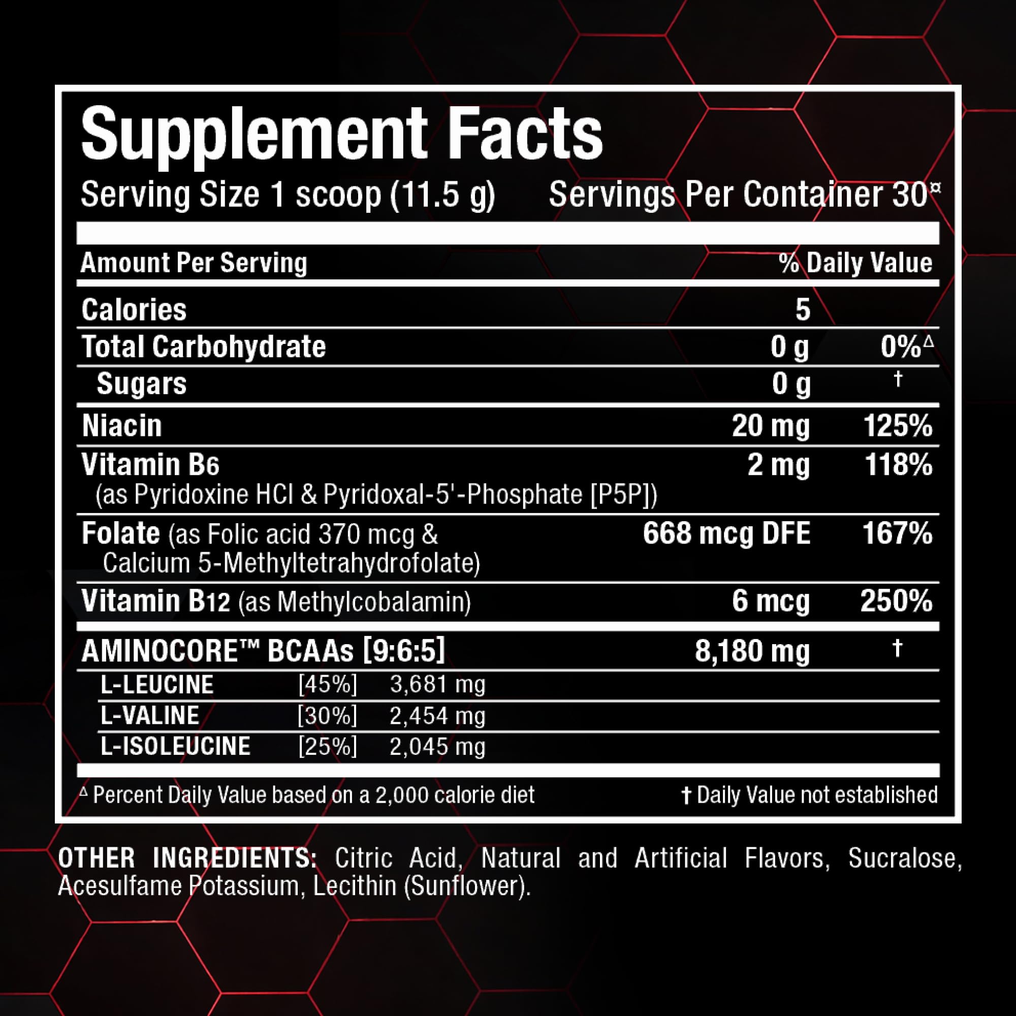 ALLMAX vaso con Pink Lemonade sabor refrescante y ligero