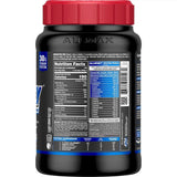 ALLMAX textura del polvo chocolate instantizado, mezcla suave sin grumos.