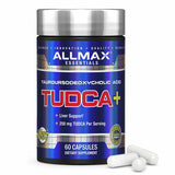 ALLMAX envase frontal mostrando 60 cápsulas y etiqueta clara, beneficio confianza