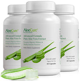 AloeCure vista frontal del envase mostrando la marca y beneficio digestivo
