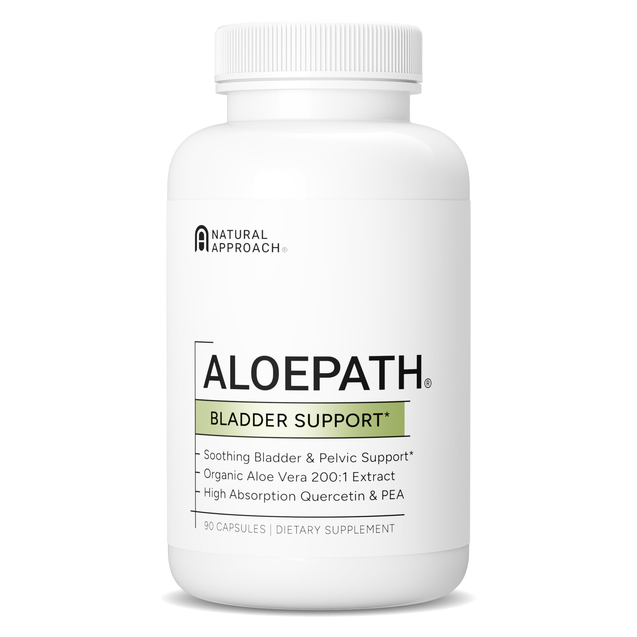 ALOEPATH envase frontal mostrando fórmula para bienestar pélvico y confianza