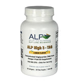 ALP High-3 frontal del envase mostrando concentracion y sabor limón