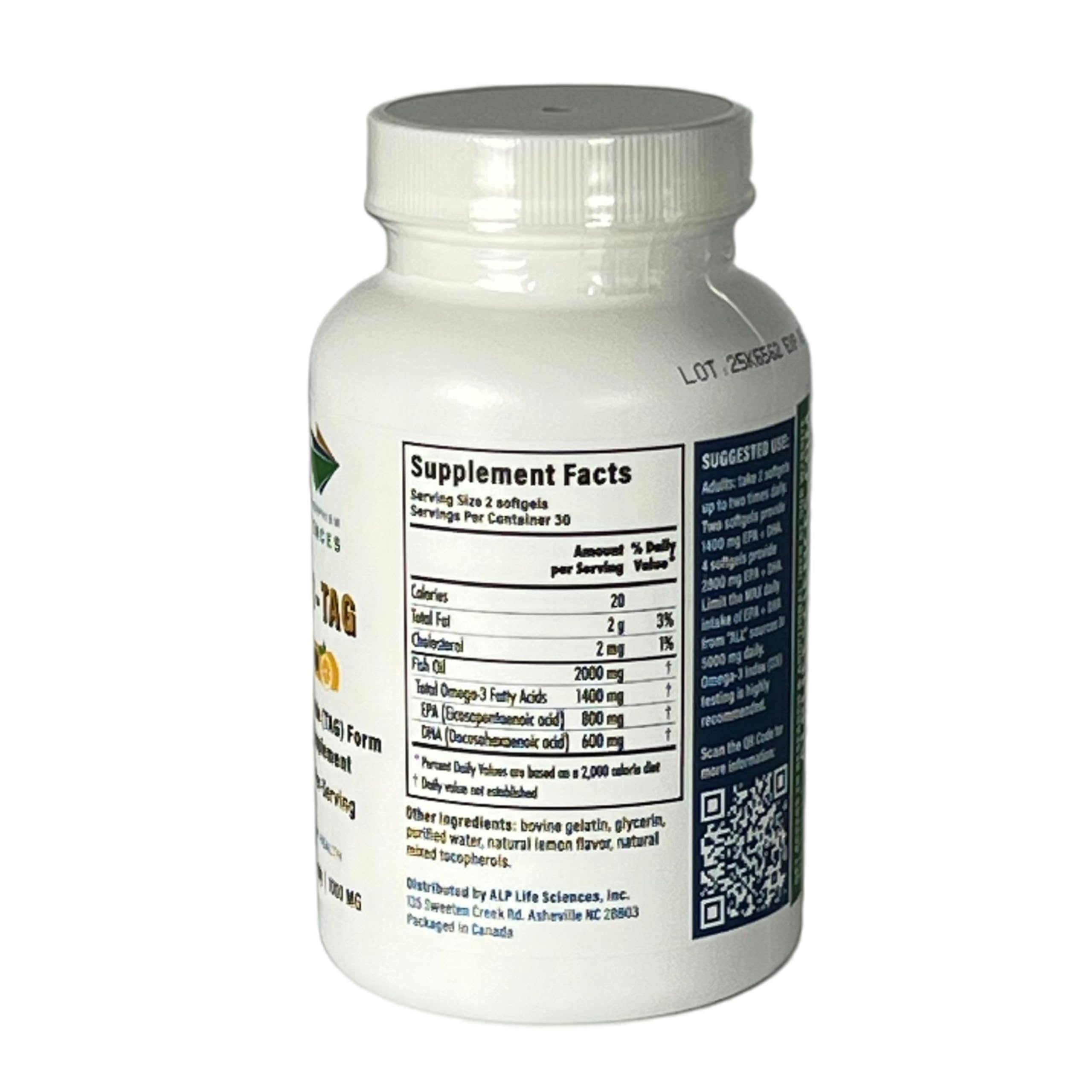 ALP High-3 detalle de la textura del aceite en cápsula para mejor absorción