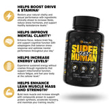 ALPHA LION etiqueta con ingredientes visibles y transparencia total