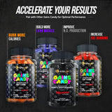 ALPHA LION etiqueta con GlucoVantage mostrando ingredientes clave