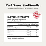 Alpha Nutrients envase junto a una regla para comparar tamaño del producto