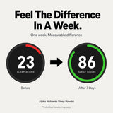 Alpha Nutrients ingredientes en mano para ver pureza y composición