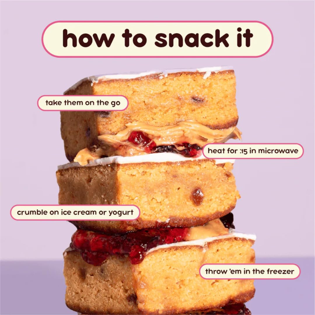 AP Sports Regimen barra sin empaquetar con relleno de peanut butter & jelly, lista para comer