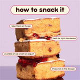 AP Sports Regimen barra sin empaquetar con relleno de peanut butter & jelly, lista para comer