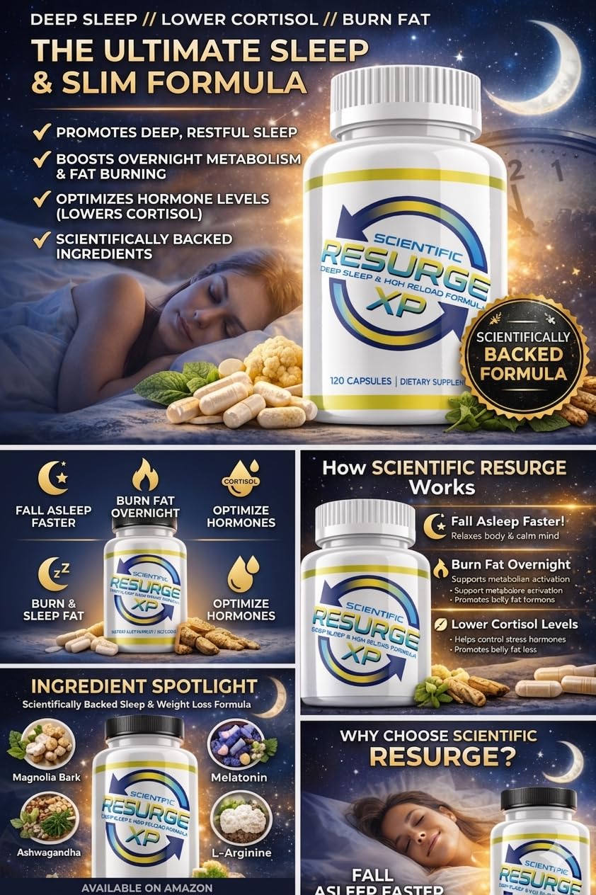 Alpha Pure Resurge ambientado en dormitorio tranquilo mostrando el beneficio de descanso consistente
