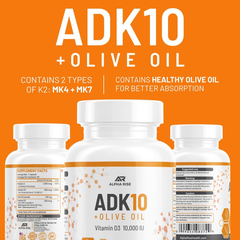 ALPHA RISE etiqueta nutricional y lista de ingredientes para transparencia