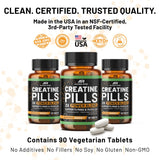 ALPHA RISE etiqueta con ingredientes y certificaciones de calidad
