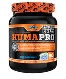 ALR Industries HumaPro envase frontal sabor frambuesa azul muestra claridad de ingredientes
