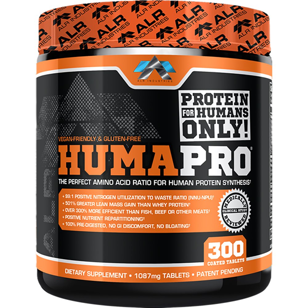 ALR Industries envase frontal de HumaPro mostrando etiqueta clara y beneficios