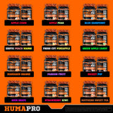 Detalle de etiqueta HumaPro ALR Industries mostrando ingredientes y limpieza de la fórmula