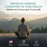 Altavida producto en cocina junto a alimentos saludables para estilo de vida