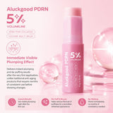 Aluckgood Pdrn uso en labios para hidratación y volumen natural