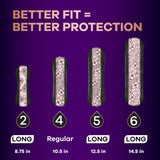 Always Discreet diseño femenino del protector para sentirse segura y elegante