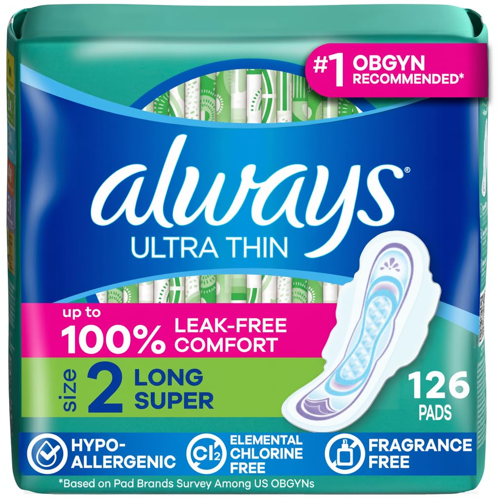 Always empaque frontal talla 2 mostrando cantidad y protección