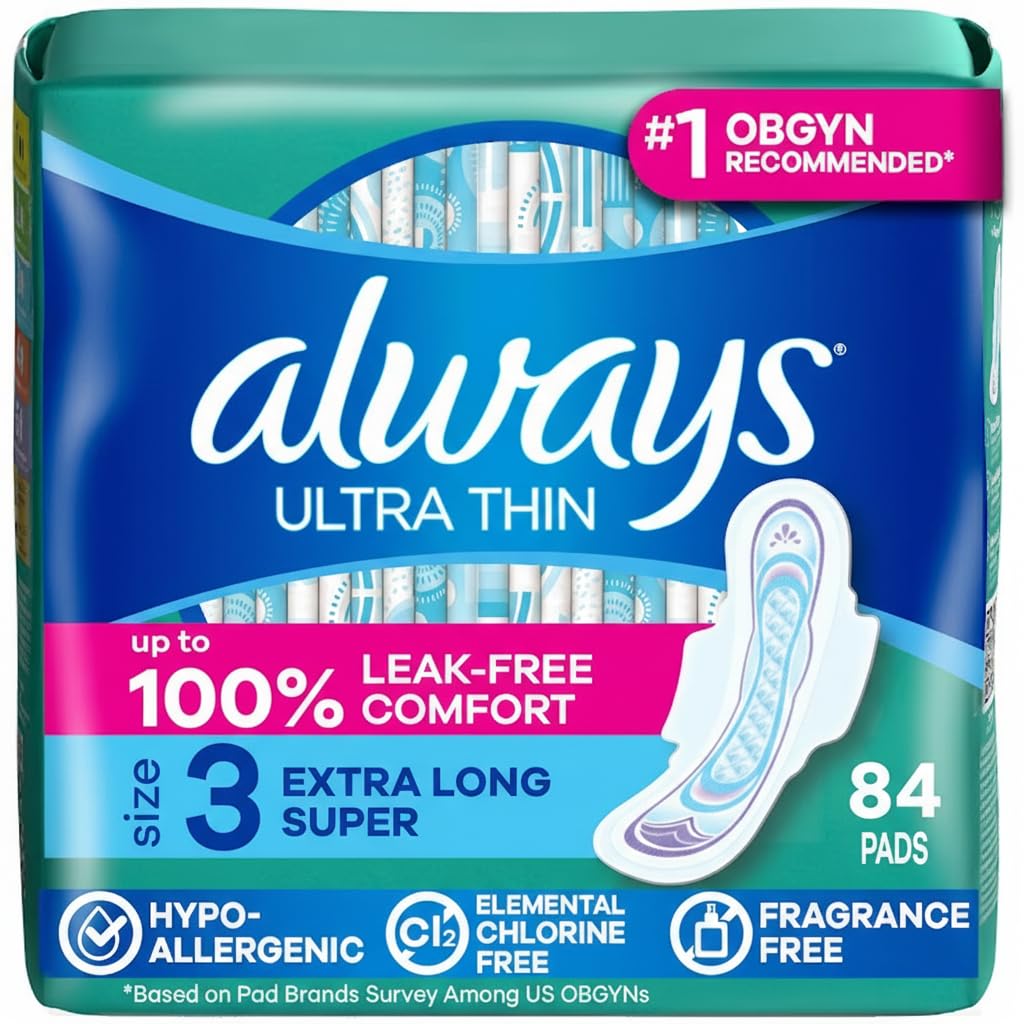 Always empaque frontal talla 3 mostrando protección y cantidad
