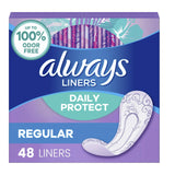 Always Radiant caja lateral con etiqueta de especificaciones claras
