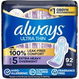 Always empaque tamaño 5 frontal mostrando cantidad y beneficio de protección