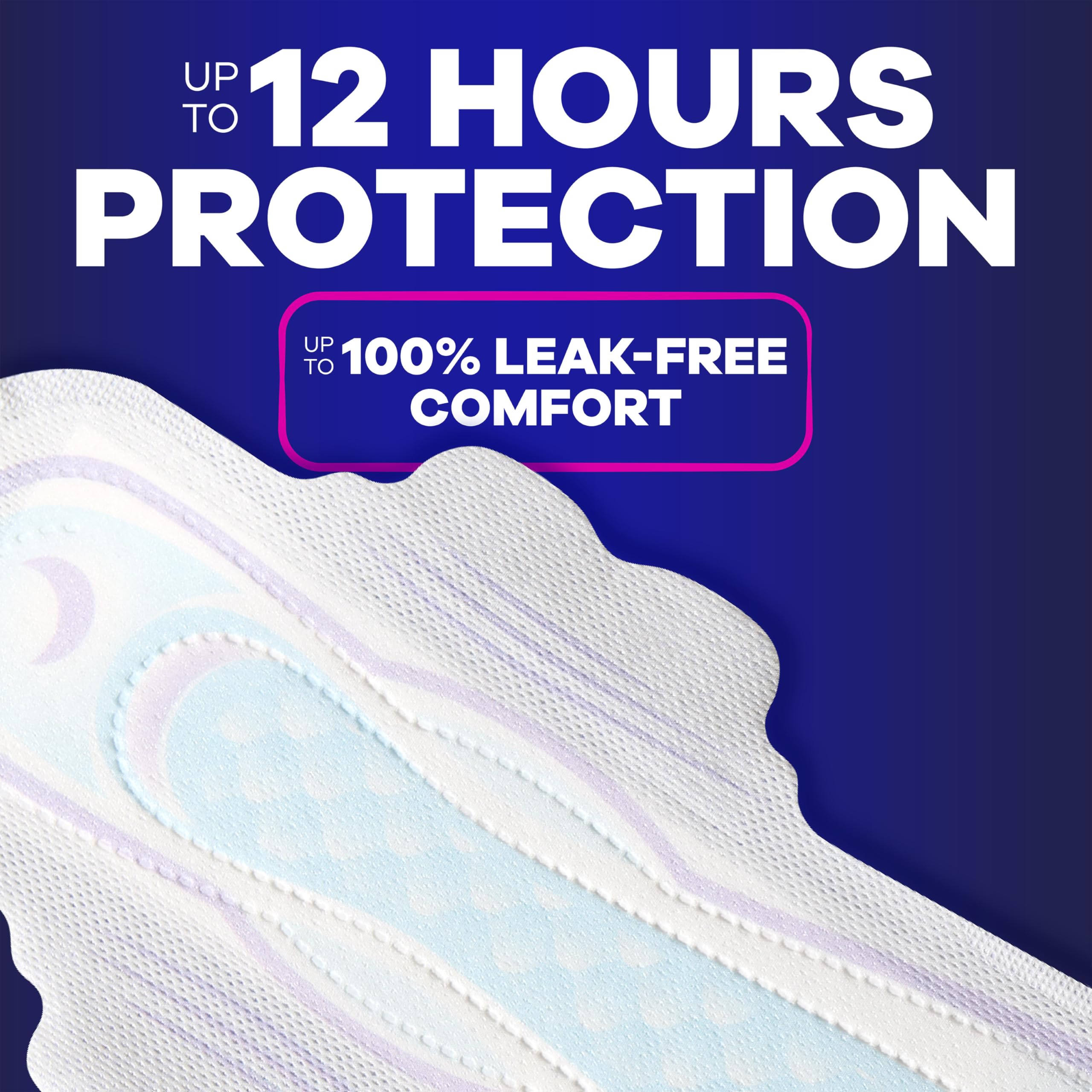Always toalla en cama ilustrando uso nocturno y protección contra fugas
