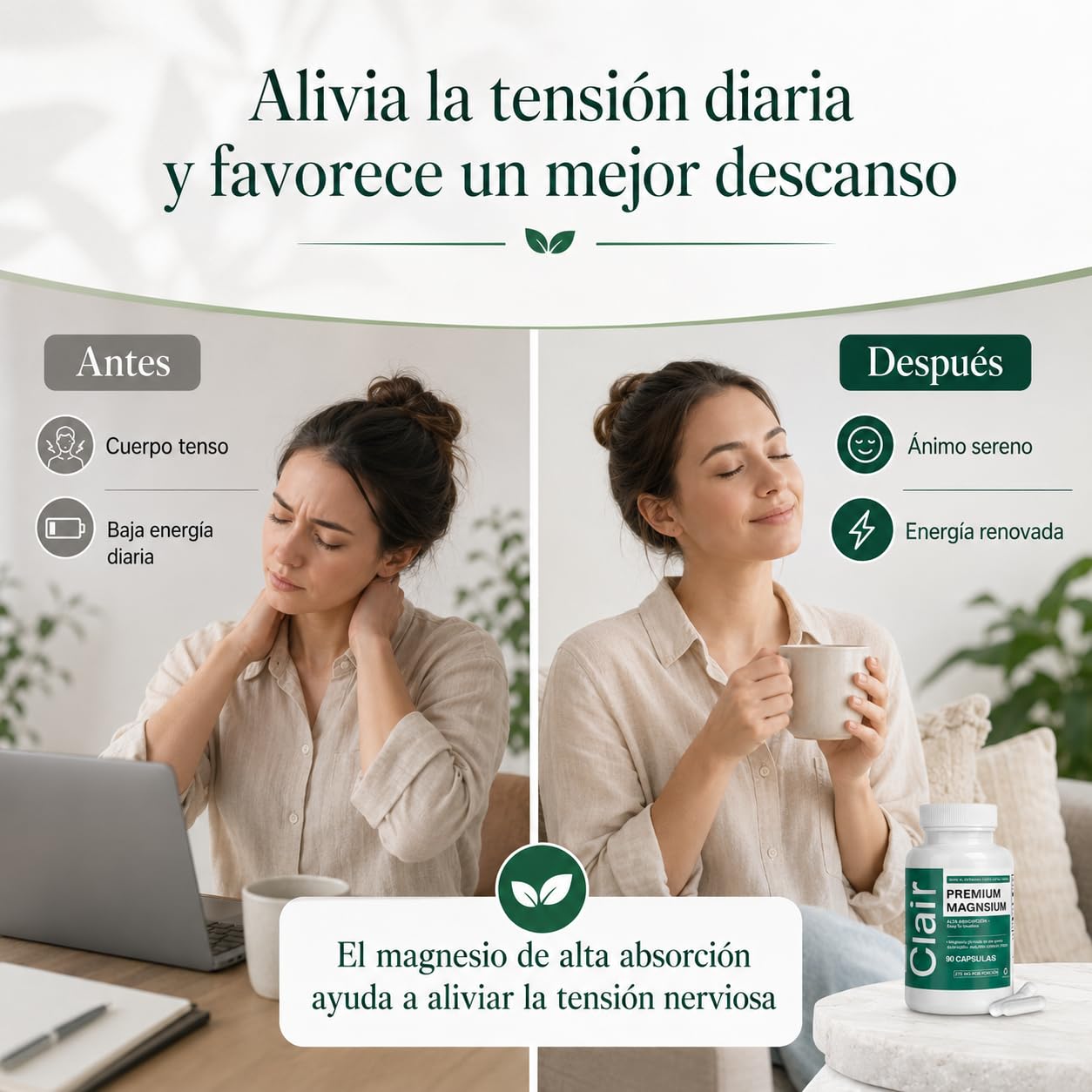 alzclipp Clair escena nocturna sugeriendo relajación y apoyo al descanso