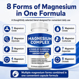 alzclipp detalle de la etiqueta con lista de ocho formas de magnesio y beneficios