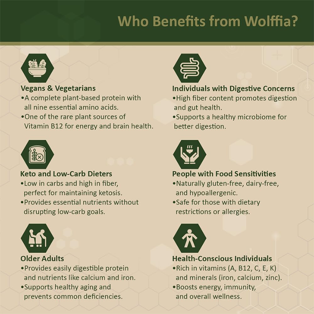 AMA GROW Wolffia añadida a sopa caliente, enriquecimiento nutritivo discreto
