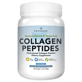 AMANDEAN envase frontal del colágeno 500g mostrando etiqueta clara y beneficio de solubilidad